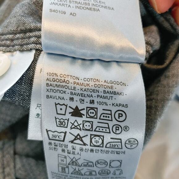 Levi's Men's Modern Fit Long Sleeve Button Up Shirt Sz XL - Picture 12 of 13